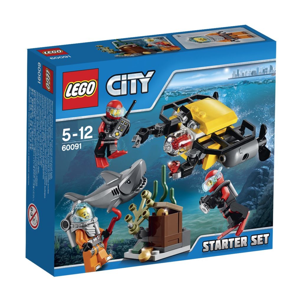  レゴ (LEGO) シティ 海底調査スタートセット 60091