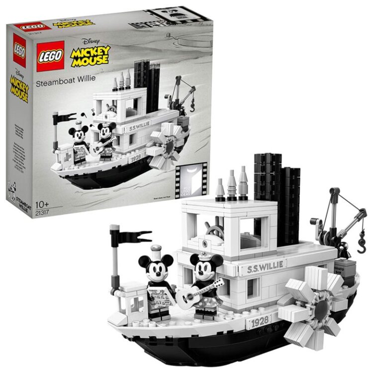 直販入荷LEGO 21317 蒸気船ウィリー　廃盤品 知育玩具