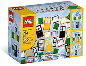 LEGO 基本セット ブロック ドアと窓セット 6117